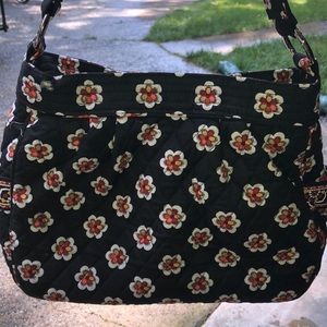 Vera Bradley reversible hobo bag